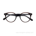 Wholesale Round Classics Acetate Eyeglass Optical Glasses Frame